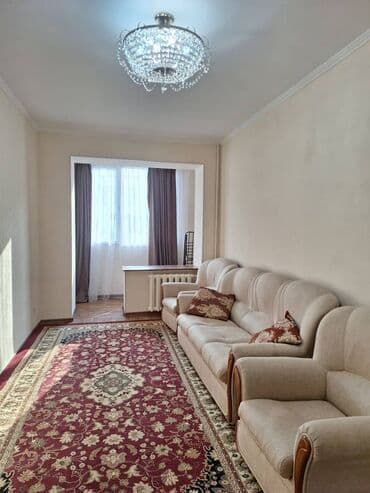 срочно продаю квартиру исанова: 2 комнаты, 463 м², Индивидуалка, 3 этаж, Косметический ремонт — 8