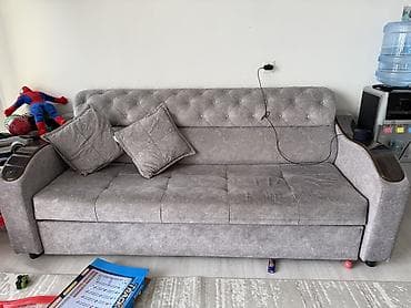 диван бу раскладной: Прямой диван, Б/у — 1