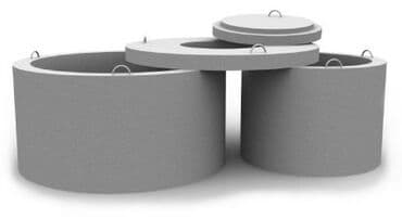 колцо бетон: Железобетонное (ЖБИ) кольцо для септика Размер: 150 x 90 x 9 см, Платная установка, В розницу — 16