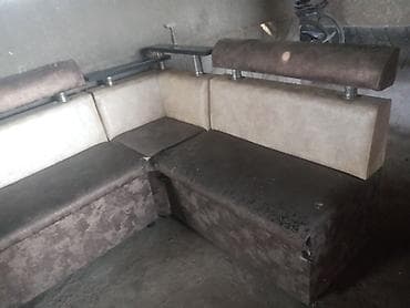 кухонный уголок: Модульный диван, Б/у — 1