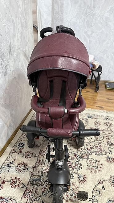 2 3 года: Детский трехколесный велосипед‑коляска с родительской ручкой - Цвет — 2