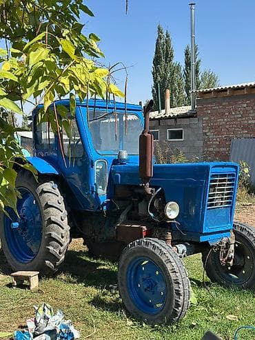 муравей с кабинкой: Трактор колёсный, с кабиной, сине‑голубой окрас. Основные — 4