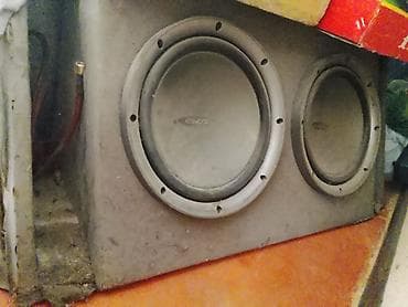 Аксессуарлар жана тюнинг: Сабвуферный короб с двумя динамиками Kenwood Описание: - Два — 1