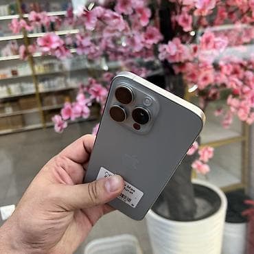 IPhone 15 Pro Max, Колдонулган, 256 ГБ, Natural Titanium, 95 % — 8