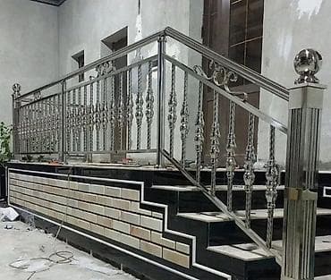 куплю лесницу: Перила и ограждения из нержавеющей стали - Материал: нержавеющая — 2