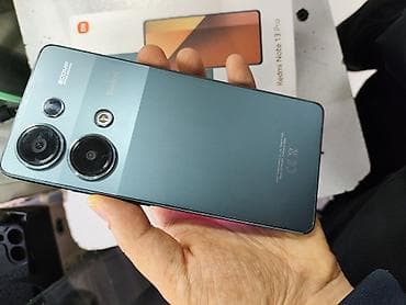 Аудиотехника: Redmi, Redmi Note 13 Pro, Б/у, 256 ГБ, цвет - Зеленый, 2 SIM — 2