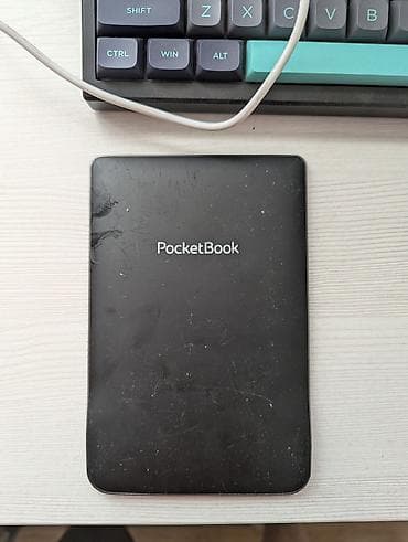 kindle 12: Планшет, Pocketbook, память 16 ГБ, 5" - 6", 3G, Б/у, Классический цвет - Серый — 2