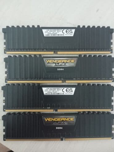 Оперативная память, Б/у, Corsair, 16 ГБ, DDR4, 3600 МГц, Для ПК