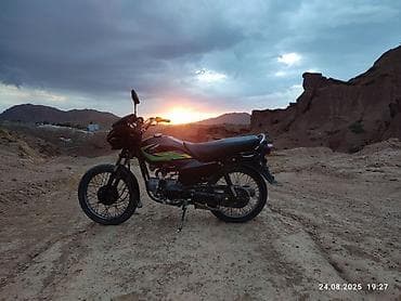 Мотоциклы: Классический мотоцикл Honda, 100 куб. см, Бензин, Взрослый, Б/у — 1