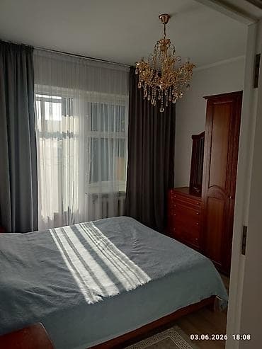 Батирлер: 3 бөлмө, 70 м², Манас/Бөкөнбаев 105-серия, 5 кабат, Жаңы ремонт — 10