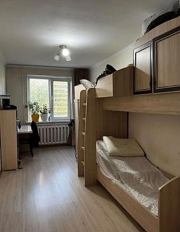 58: 3 комнаты, 58 м², 10 мкр 104 серия, 4 этаж — 6