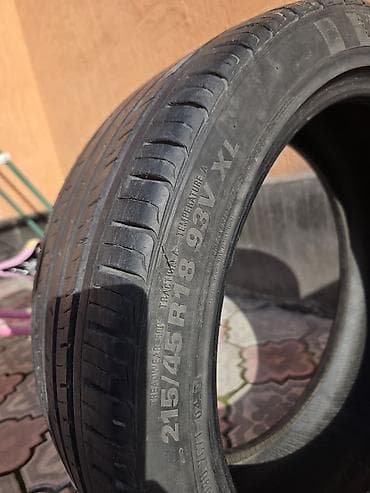 opel astra g: Летняя шина 215/45 R18 93V XL - Размер: 215/45 R18 1шт - Индекс — 3