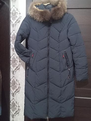 пальто новое: Пуховик, Длинная модель, M — 2