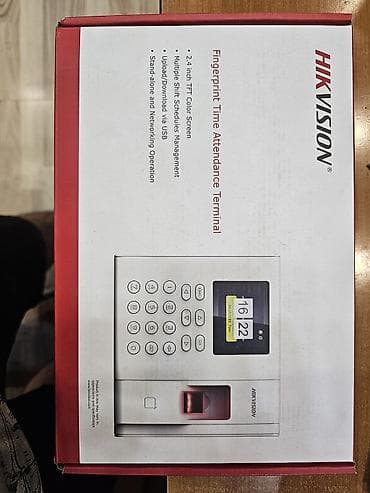 Оборудование для производства: Терминал учета рабочего времени Hikvision (Fingerprint/Card) — — 5