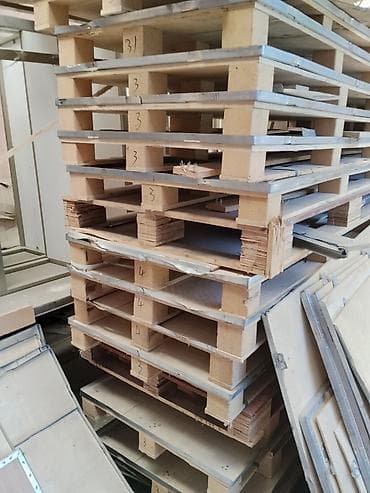 Опилки: Палеты деревянные. 250 сом — 1