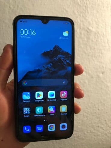 телефон нокио: Redmi, Redmi Note 8, Колдонулган, 128 ГБ, түсү - Кара, 2 SIM — 1