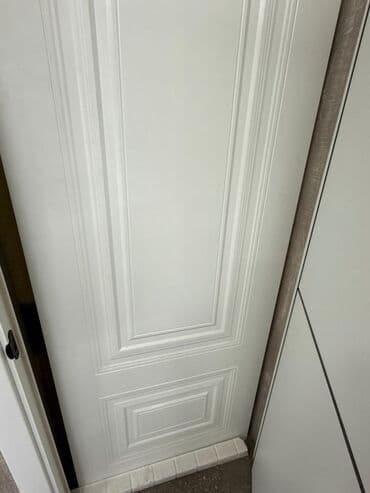 меж ком двери классика: Межкомнатная глухая дверь, Окрашенная, цвет - Белый — 1