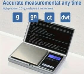 ручные весы: Карманные электронные весы с подсветкой - Диапазон взвешивания: до — 2