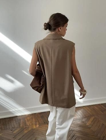 Жеке буюмдар: Костюмная безрукавка Размер L/XL Женская одежда от производителя 🇰🇬 В — 3