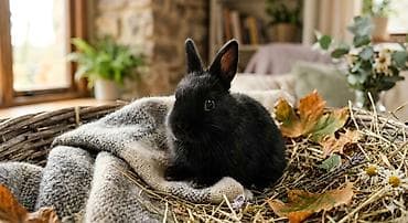 Животные: - Компактные малыши с короткой плотной шерстью: есть однотонный черный — 2