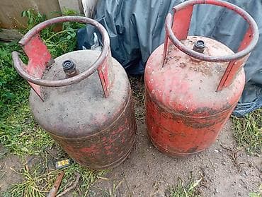 Үй жана бакча үчүн баардык: Пропановые газовые баллоны 27 л (типовые «50-литровые» по габаритам — 3
