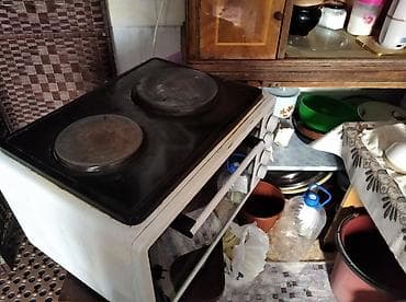 Компактная электрическая мини-печь с двумя варочными конфорками lalafo.kg да Компактная электрическая мини-печь с двумя варочными конфорками