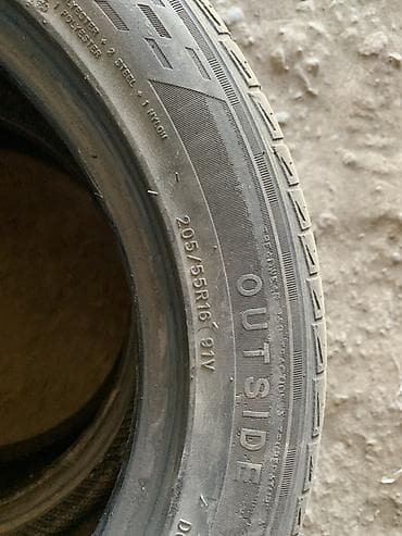 Шины: Шины 205 / 55 / R 16, Лето, Пара, Легковые, Roadstone — 2