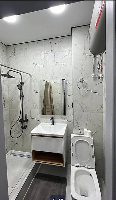 Батирлер: 1 бөлмө, 30 м², Жеке план, 1 кабат, Евроремонт — 3