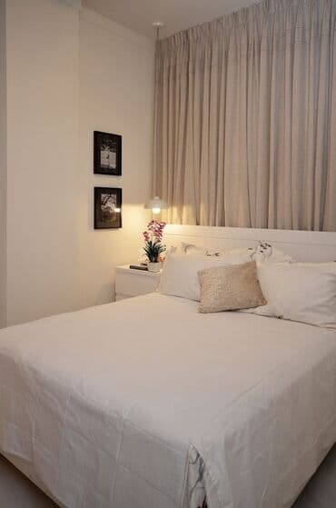 квартира ночь ош: 1 комната, Душевая кабина, Постельное белье, Кондиционер — 1