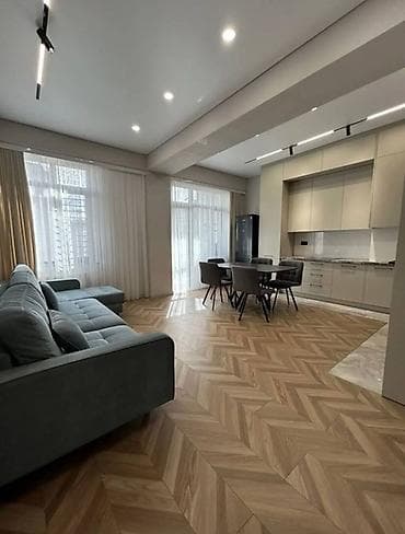 Недвижимость: 4 комнаты, 109 м², Асанбай мкр Элитка, 7 этаж, Дизайнерский ремонт — 5