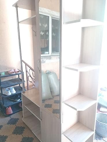 Шкаф-прихожая, Б/у, С зеркалом, ЛДСП