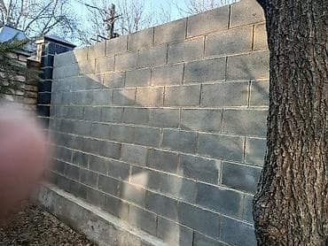 Терезелер жана комплектөөчүлөр: Кум блогунан жасалган тосмолор — 9