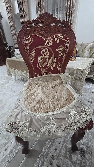 detskiy krovat: Стол и стул для зала, Б/у, Бесплатная доставка, цвет - Золотой — 2