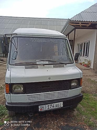 Mercedes-Benz T1: 1987 г., 2.9 л, Механика, Дизель, Фургон