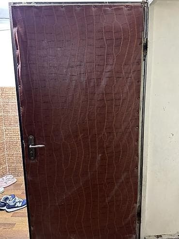 двери дерева: Двери для домов и квартир, Деревянная, Одностворчатая, Со стеклом, цвет - Коричневый — 2