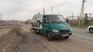 эвакуатор ош цена: С лебедкой, С прямой платформой — 1