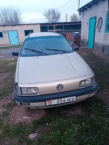 vw: Volkswagen Passat: 1988 г., 1.9 л, Дизель, Универсал — 1
