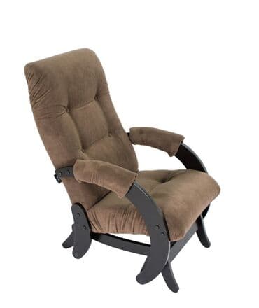 где можно купить кресло качалку: Кресла-качалка, Новый, Самовывоз, Бесплатная доставка, цвет - Коричневый — 2