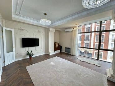 Паркет: 2 комнаты, 75 м², Элитка, 5 этаж, Дизайнерский ремонт — 3