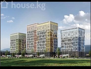 Недвижимость: 2 комнаты, 83 м², Асанбай мкр Элитка, 15 этаж, ПСО (под самоотделку) — 1