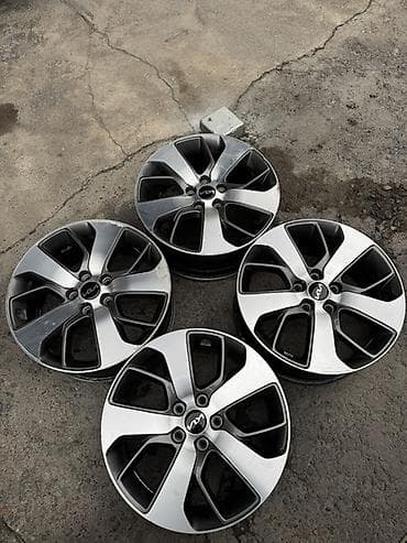 sanat: Литые Диски R 18 Kia, Комплект, отверстий - 5, Б/у — 3