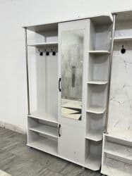 Ашкана үчүн шкафтар: Кире бериш үчүн шкаф, Жаңы, Күзгүсү менен, ЛДСП — 2