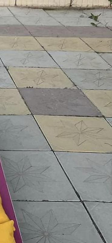 Сантехника: Тротуардык плитка, Башка модель, Бетондон, Короо учун, Колдонулган — 1