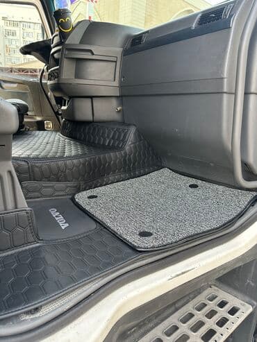 полировычный машынка: 5D Экокожа Полики Для салона Volvo, цвет - Черный, Новый, Самовывоз — 4