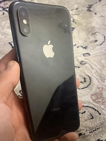 apple x: IPhone Xs, Б/у, 64 ГБ, Space Gray, Чехол, 91 % — 1