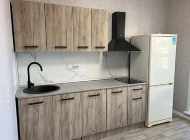 квартира бишкек на длительный срок: 1 комната, Агентство недвижимости, Без подселения, С мебелью полностью — 2