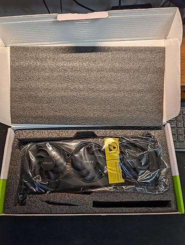 Техника и электроника: Видеокарта для ПК, Б/у, PNY, GeForce RTX, 12 ГБ — 2
