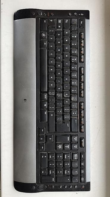 калонка с микрофоном: Клавиатура, Logitech, Мембранная, Проводное подключение, Размер: 100% — 3