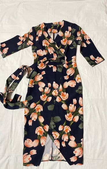 платье для беременных на свадьбу: Вечернее платье, Классическое, С рукавами, S — 2