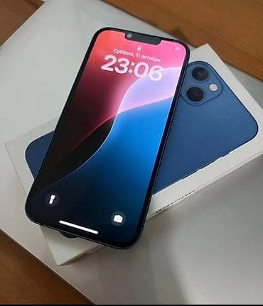 ipone 13: IPhone 13, 256 ГБ, Синий, Коробка — 1